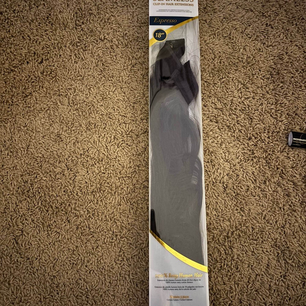 Sassy Espresso Clip-In Hair Extensions 18"